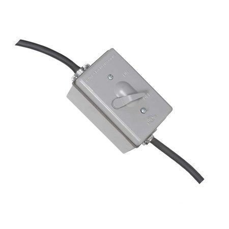 THE OUTDOOR PLUS Weatherproof On/Off Switch 110V OPT-WPS110V